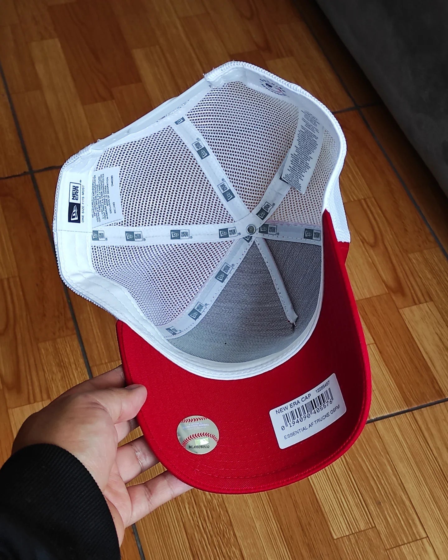 New Era Los New York Yankees Roja y Blanca Trucker a-frame