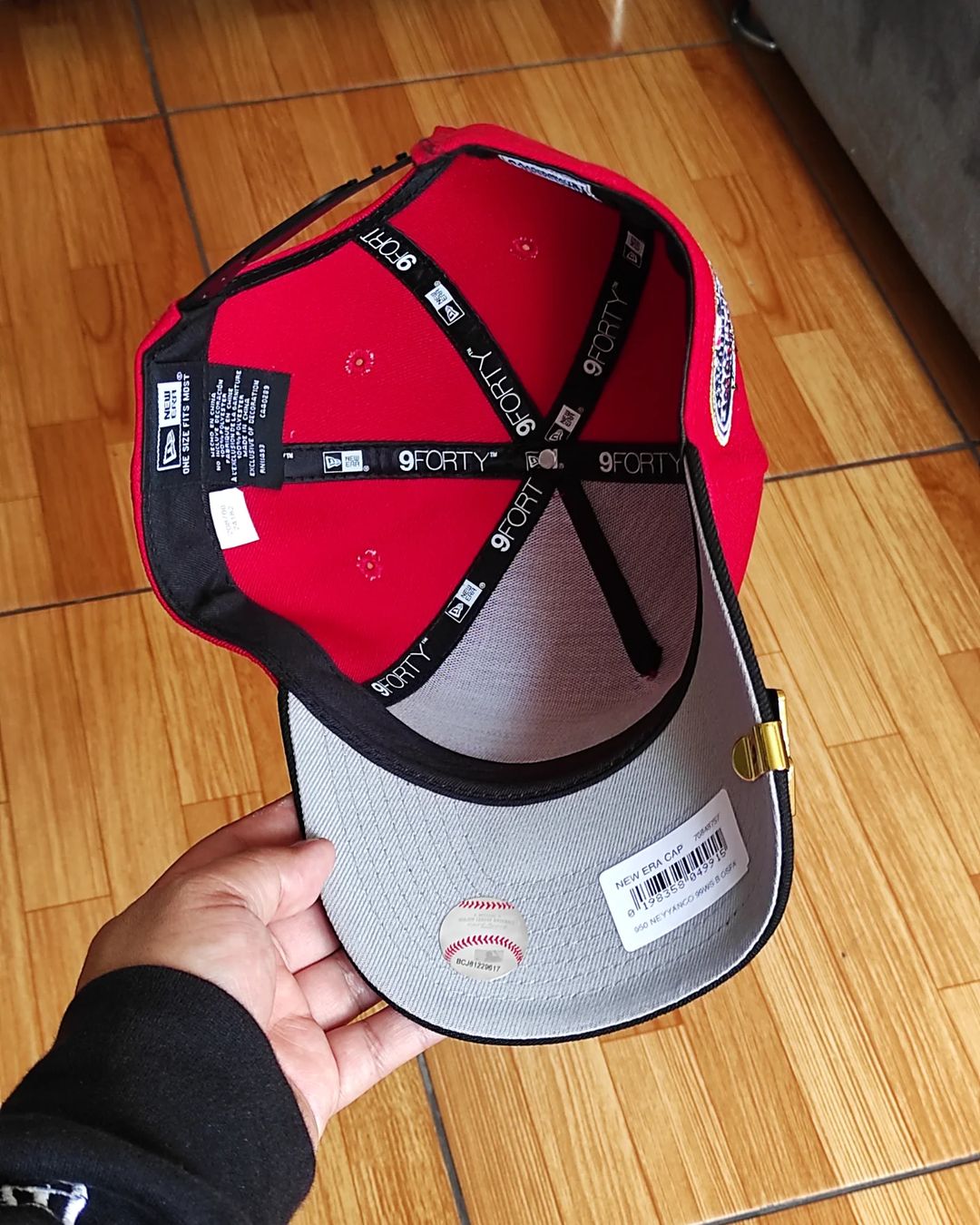 New Era New York Yankees All Star Game negra roja 9 FORTY A-FRAME