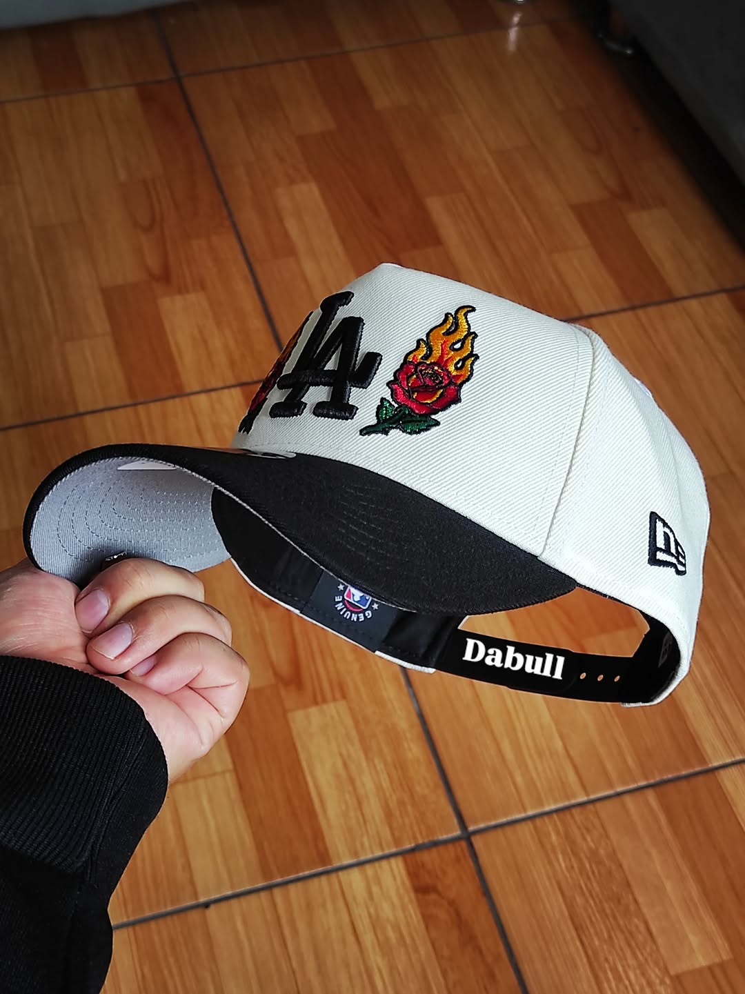 New Era Los Angeles Dodgers Campeones Serie Mundial 2025 Fire Rose Black Prime Edition 9Forty A Frame Snapback