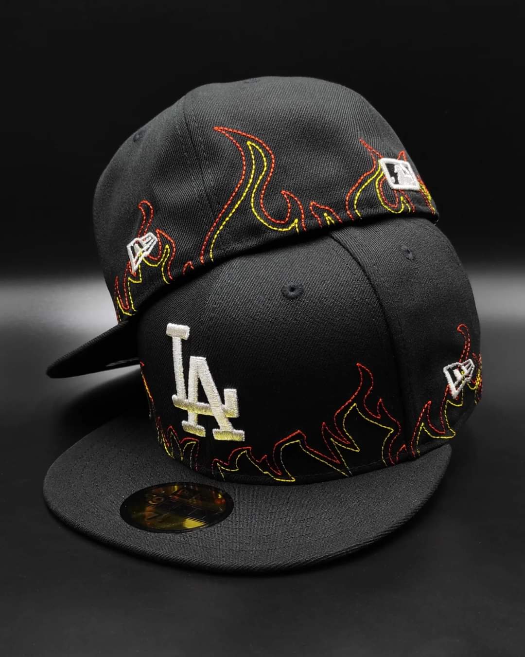 New Era Los Angeles Dodgers colección FIRE 🔥 59 Fifty AJUSTADA