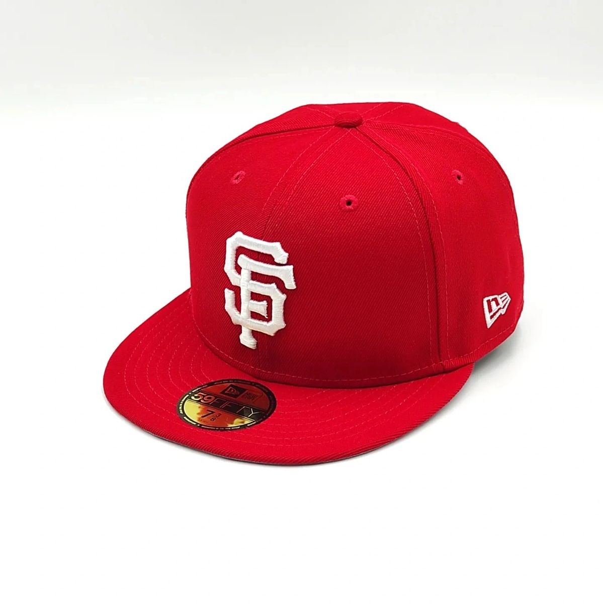 Gorra New Era 59Fifty de los Gigantes de San Francisco en color rojo